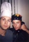 Real Space Noise: Chad and Steve wear stylish hats