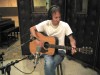 The Deep Eynde at Westbeach Recorders 2009:  Stress overdubs acoustic guitar