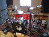 Senses Fail at Mission Sound 2005: drums ready to record