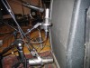 Senses Fail at Mission Sound 2005: guitar cabinet all miked up