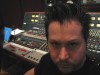 Senses Fail at Mission Sound 2005: Chad looks dark and mysterious (or tired)